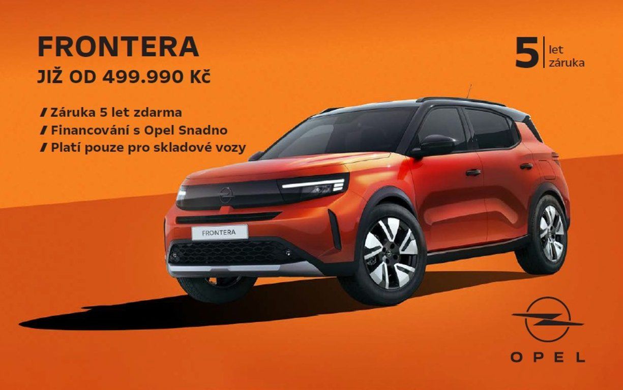 Opel Frontera, Mild-hybrid Edition 110k Aut. - fotka 2