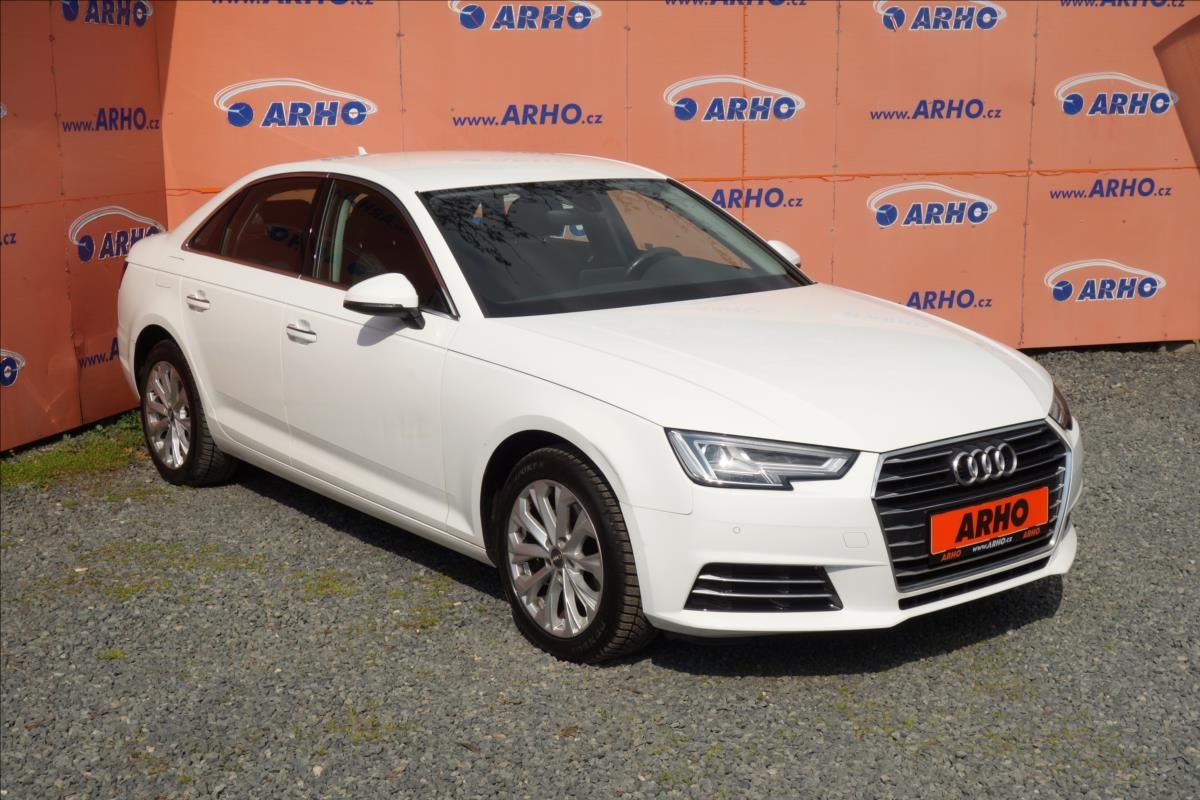 Audi A4, 2,0 TDi, ČR, 1 MAJ., SERV. KN.