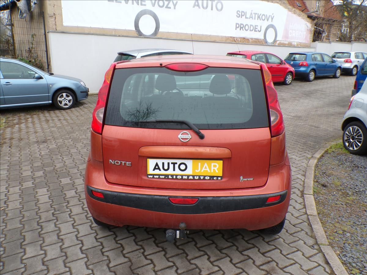 Nissan Note, 1,4 i  TAŽNÉ ZAŘÍZENÍ - fotka 5