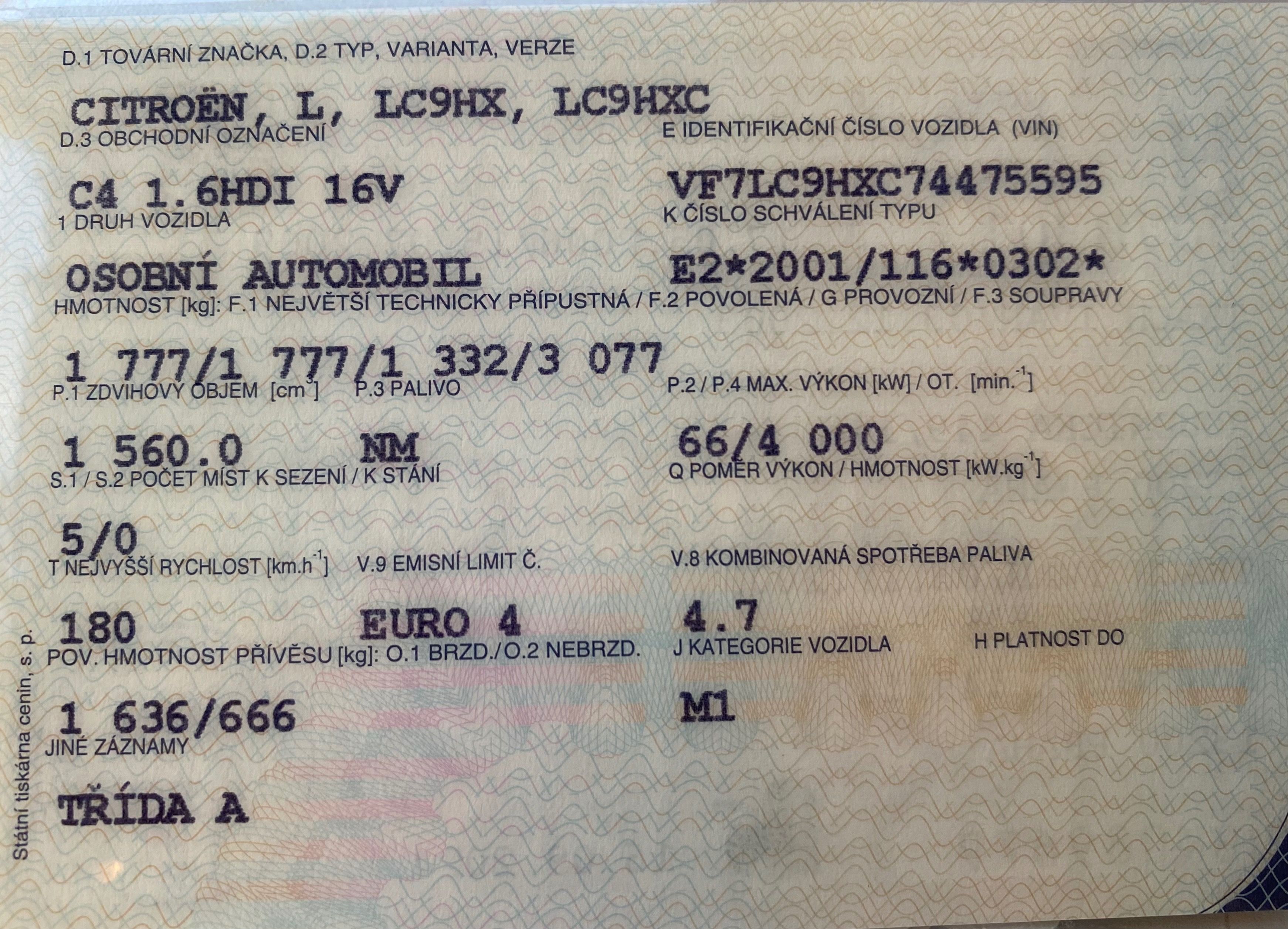 Citroën C4, Citroen C4 1.6 HDi 66 kw - fotka 3