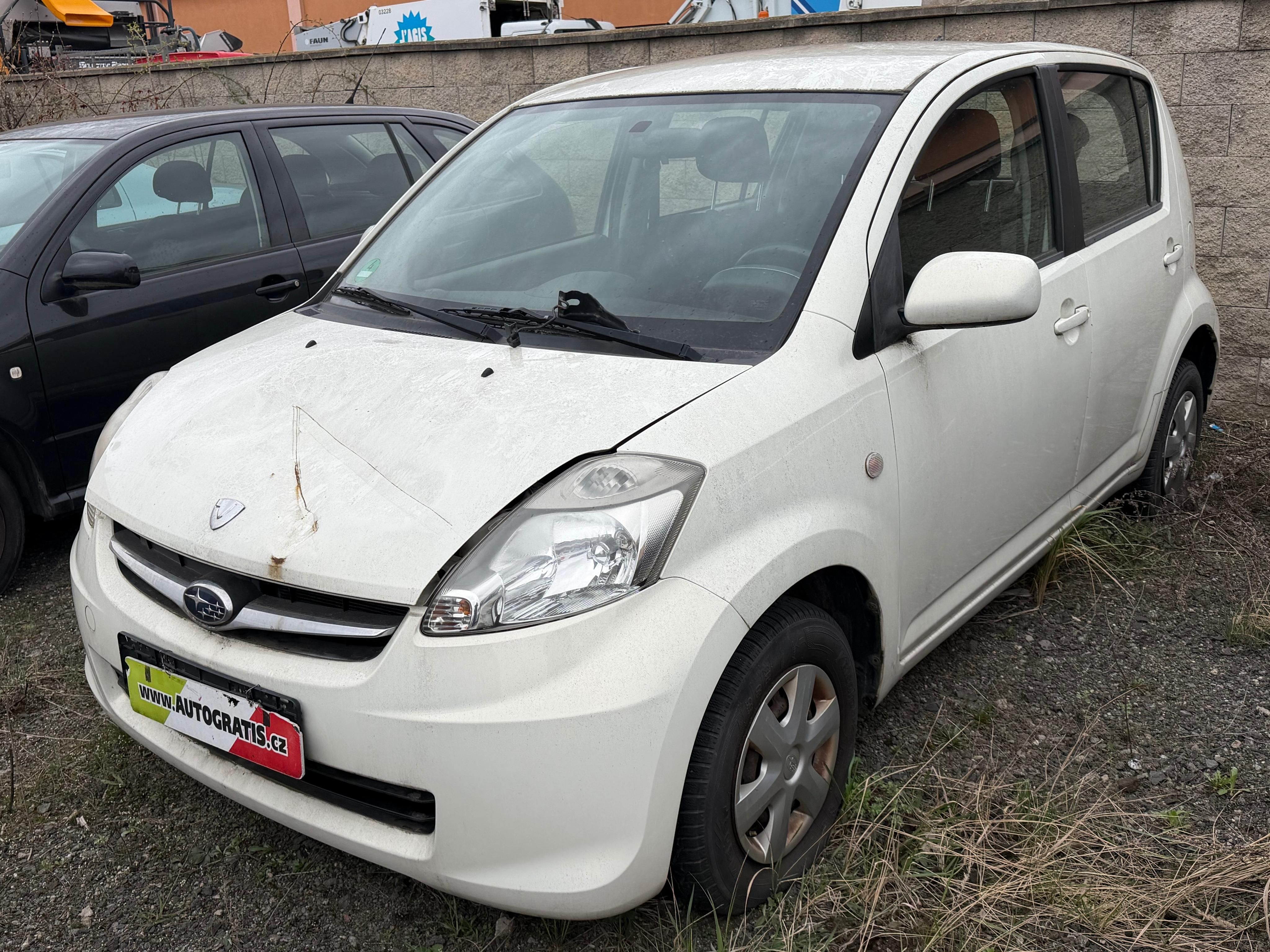 Subaru Justy, 1.0-51KW-KLIMA-BÍLÁ PERLA-POJ