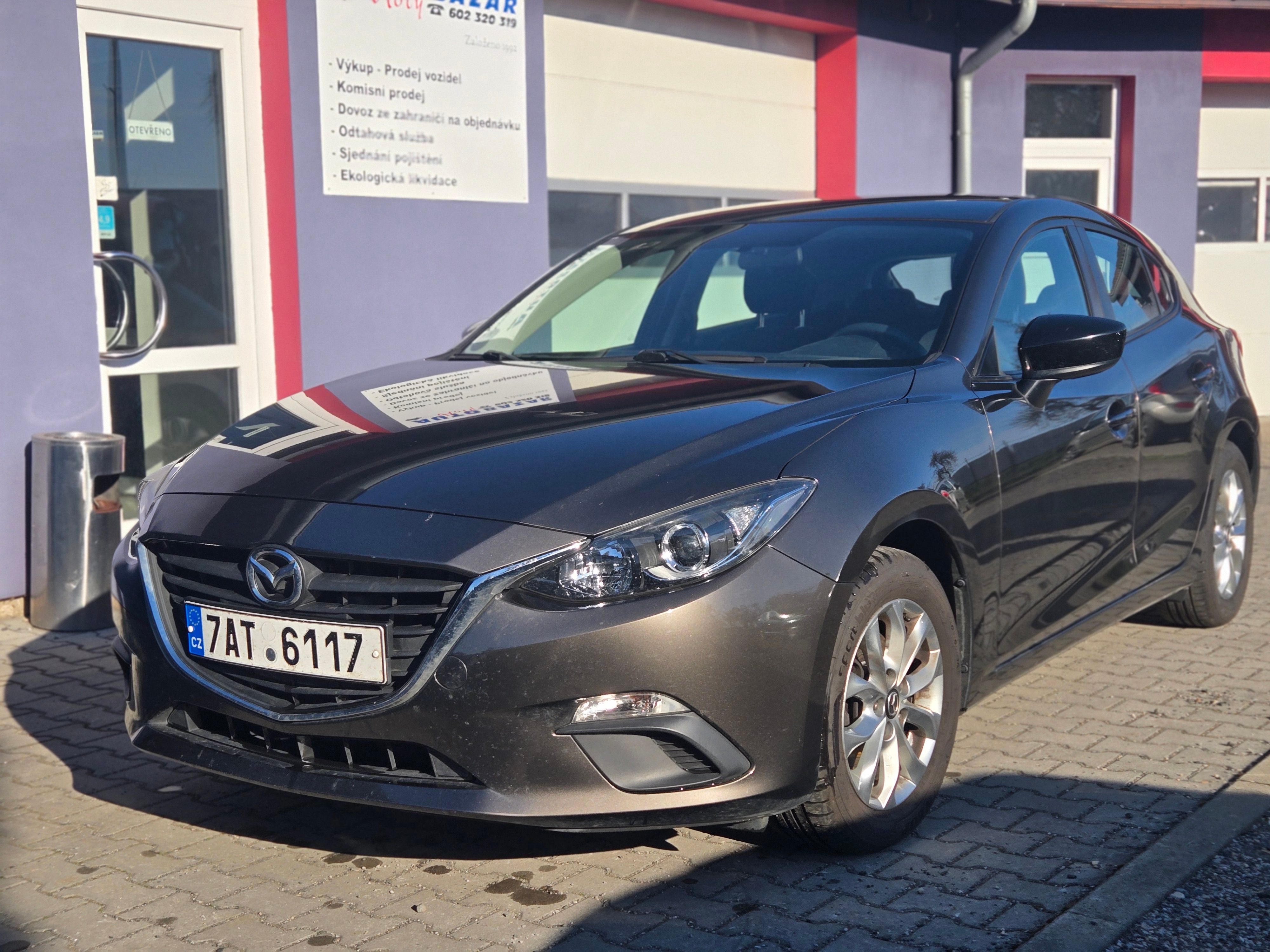 Mazda 3, 1,5-74kW+sada zimních AL kol