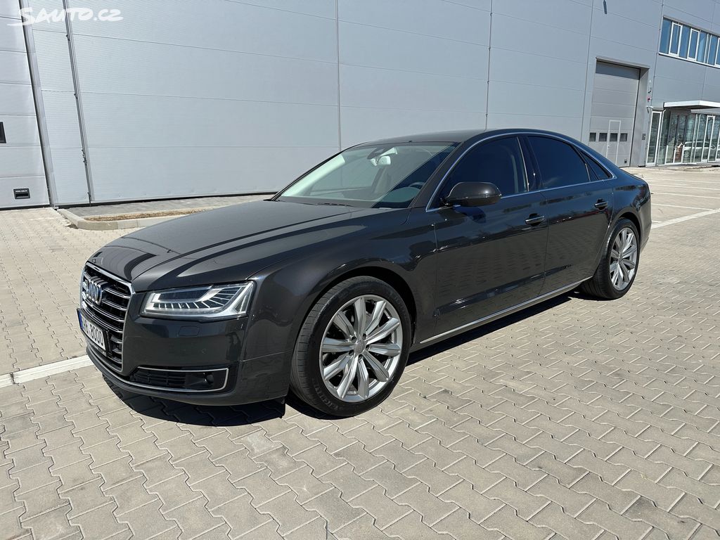 Audi A8, 3.0 TDi 193kw, ČR, 2.maj,serv.