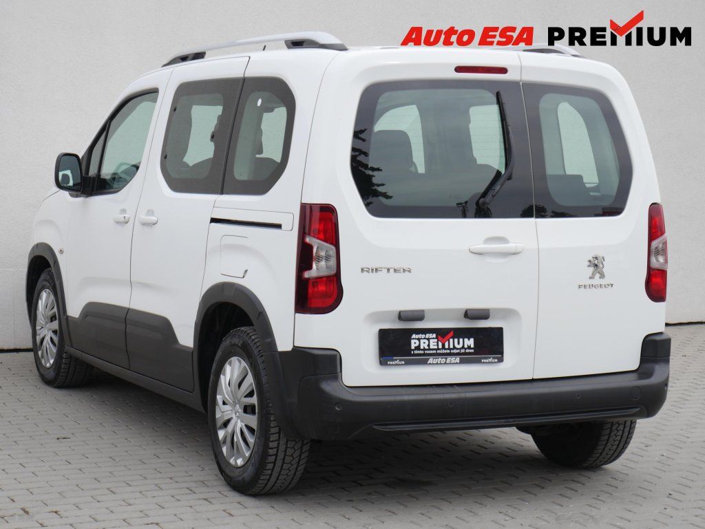 Peugeot Rifter, 1.5HDi,ČR,Navi,AC - fotka 6