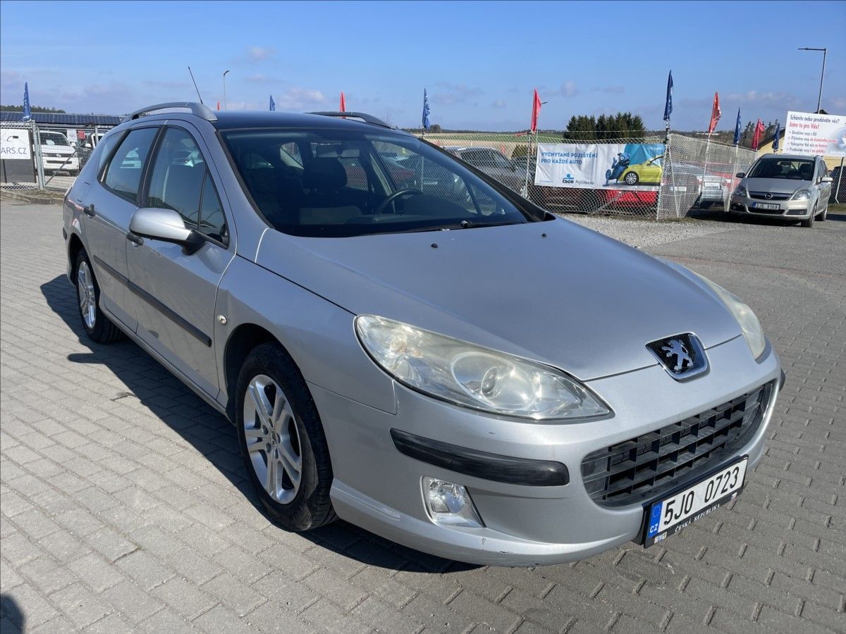 Peugeot 407, 1,6 HDi 80kw SW velmi dobrý st - fotka 6