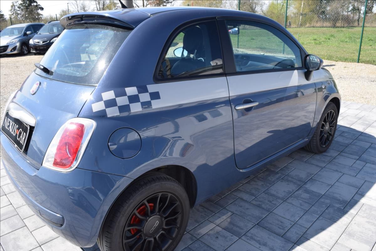 Fiat 500, 0,9 i 63KW PO STK ALU KLIMA - fotka 5