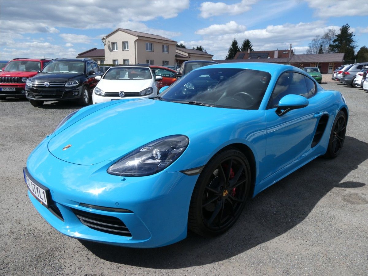 Porsche Cayman, 2,5 S 257kW MIAMI BLUE, DPH - fotka 3