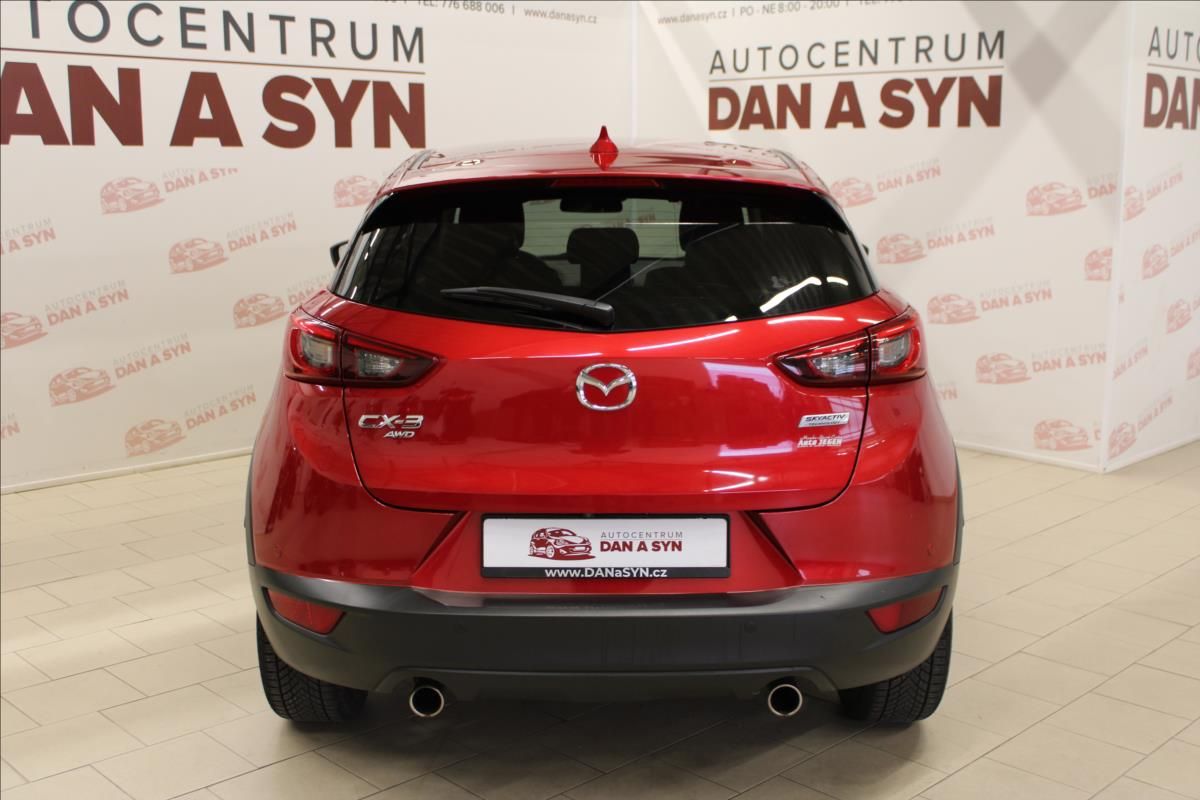 Mazda CX-3, 2,0 i 110KW AWD TOP! - fotka 5