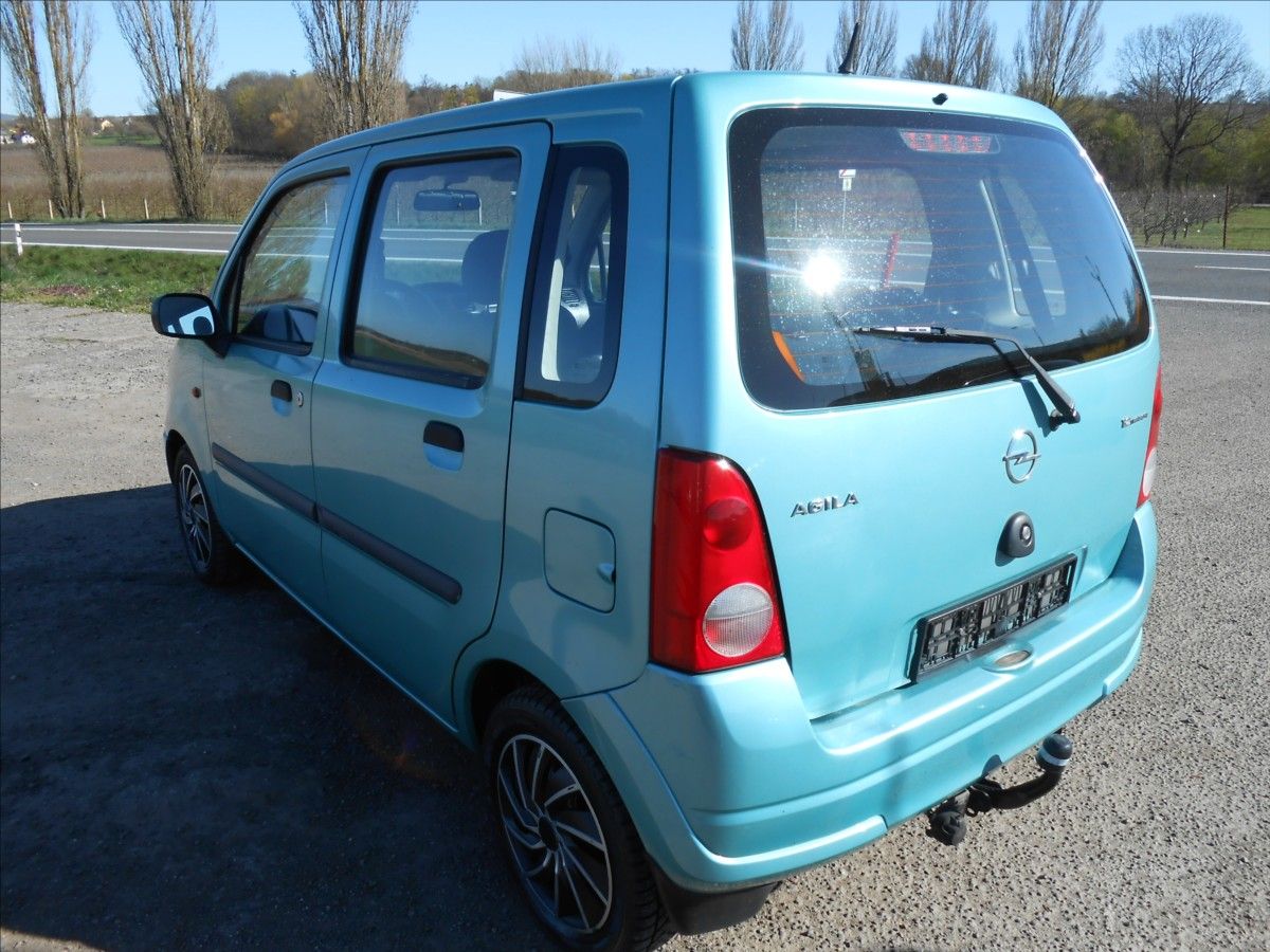 Opel Agila, 1,2 59 kW Serviska KLIMA - fotka 4