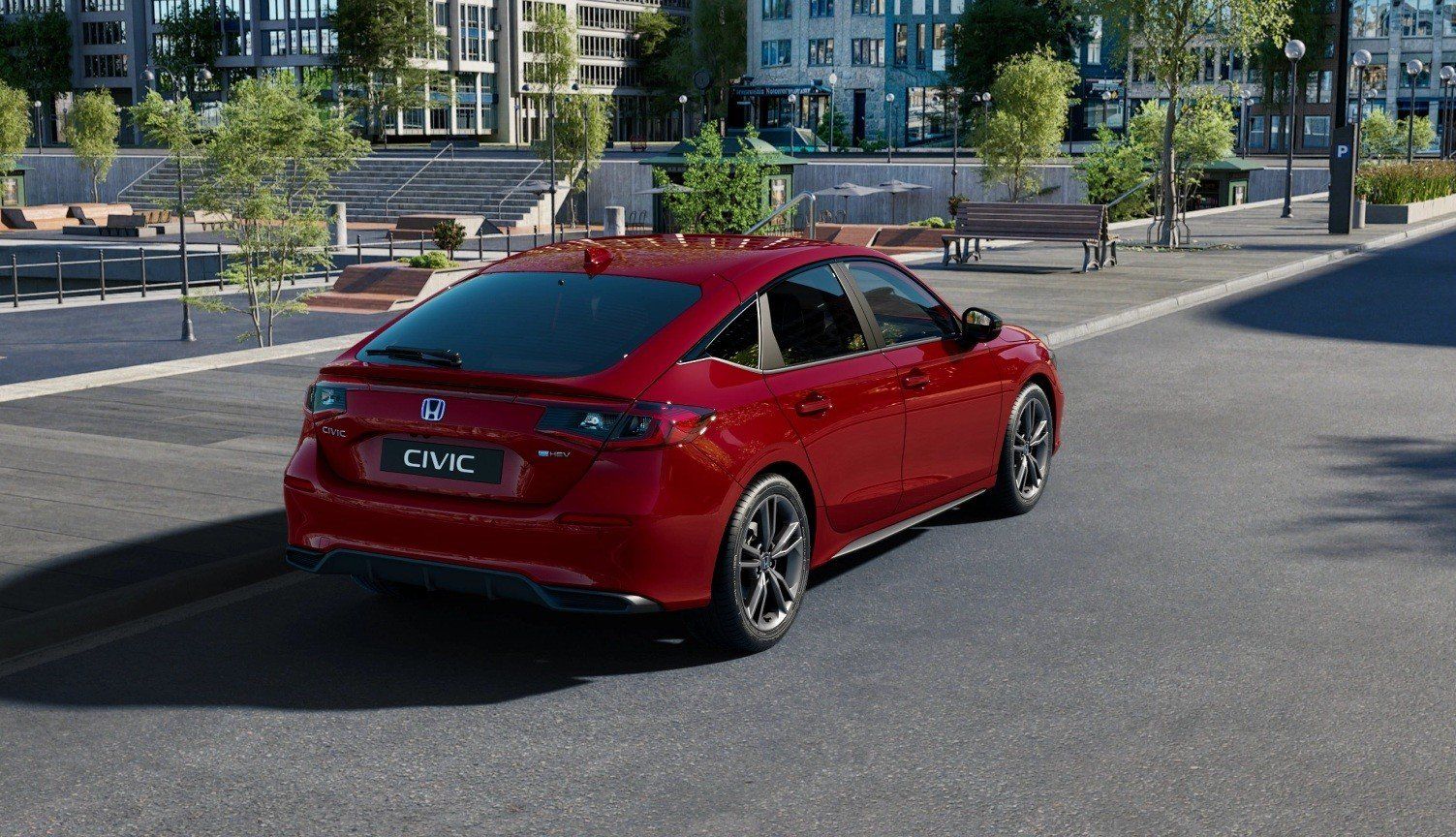 Honda Civic, 2.0 e:HEV SPORT MR2027 - fotka 3