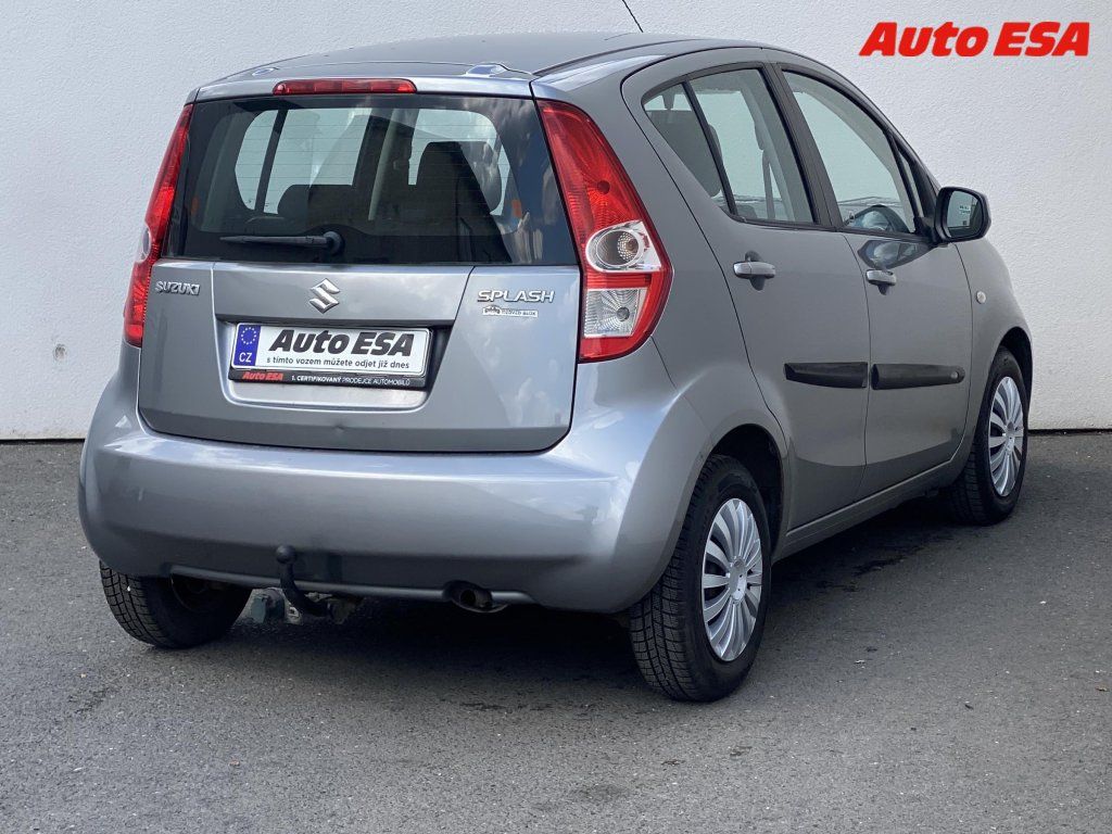 Suzuki Splash, 1.2 16V,ČR,AC,tažné - fotka 4