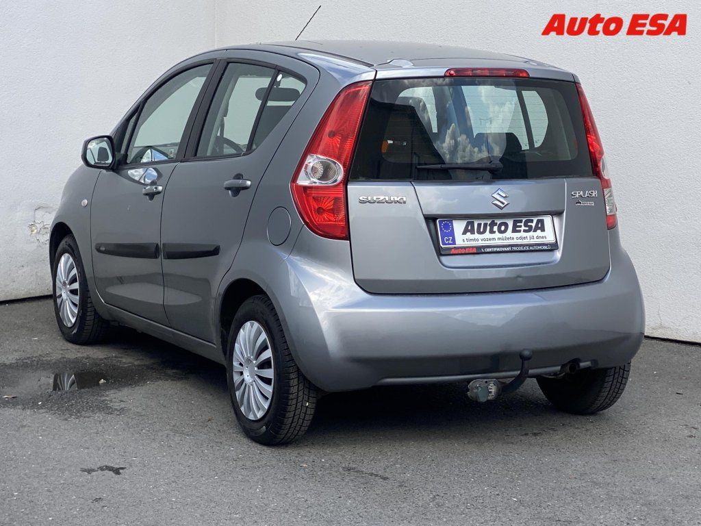 Suzuki Splash, 1.2 16V,ČR,AC,tažné - fotka 6