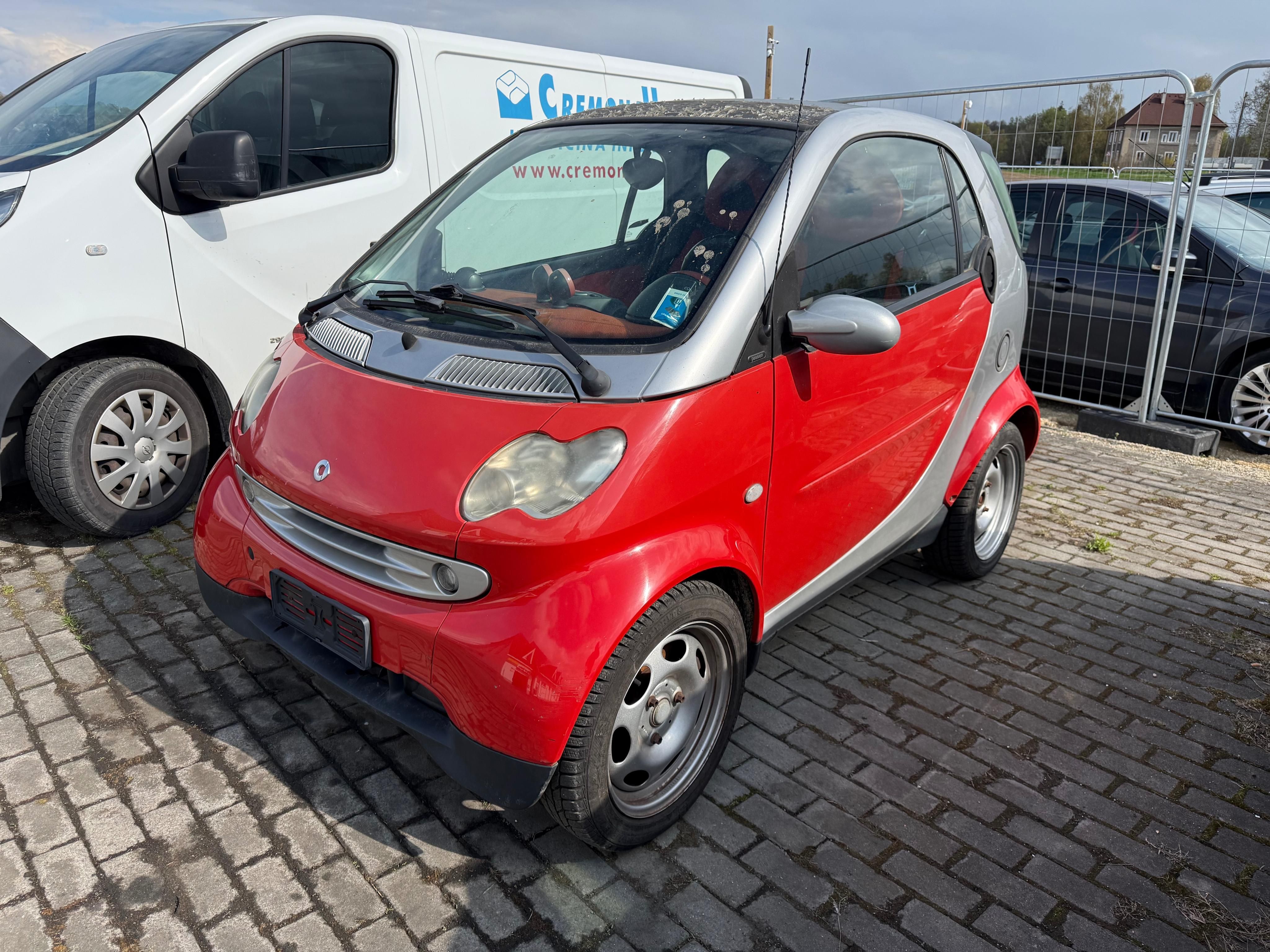 Smart Fortwo, 0,7 Turbo 45 Kw 12/2004.Klima