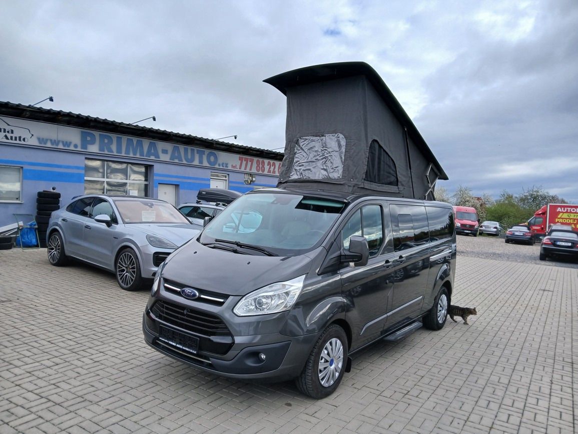Ford Tourneo Custom, 2,0 125 kW Spací nástavba