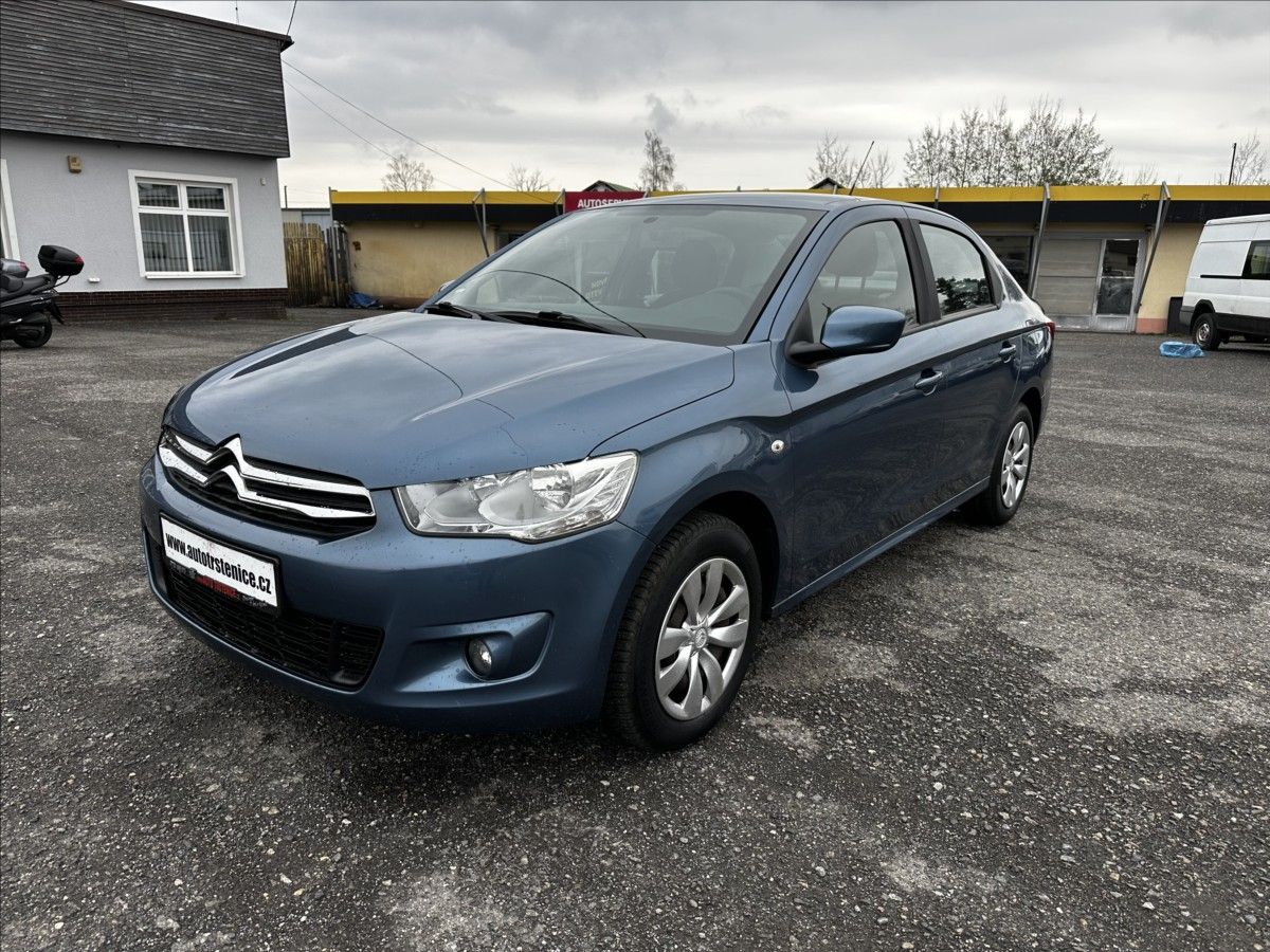 Citroën C-Elysée, 1,2 PureTech-KLIMA-MÁLO KM