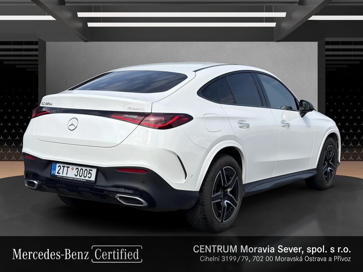 Mercedes-Benz GLC, 220d 4M kupé, CZ - fotka 5