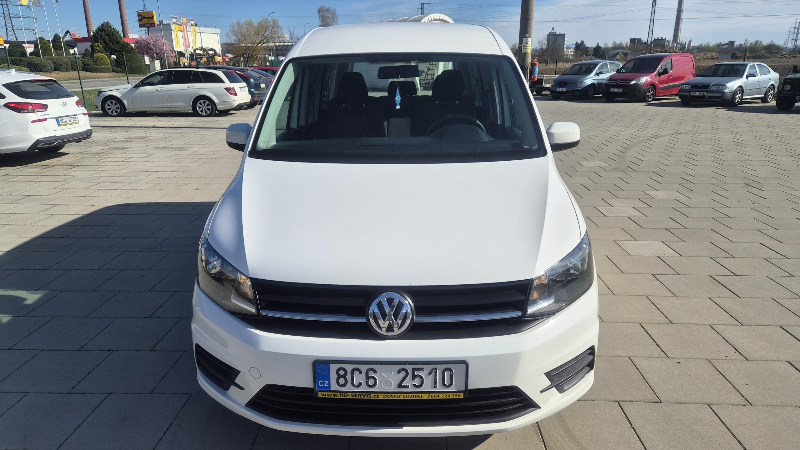 Volkswagen Caddy, 2.0TDi 75kw 5míst 1.maj,ČR,DPH - fotka 2
