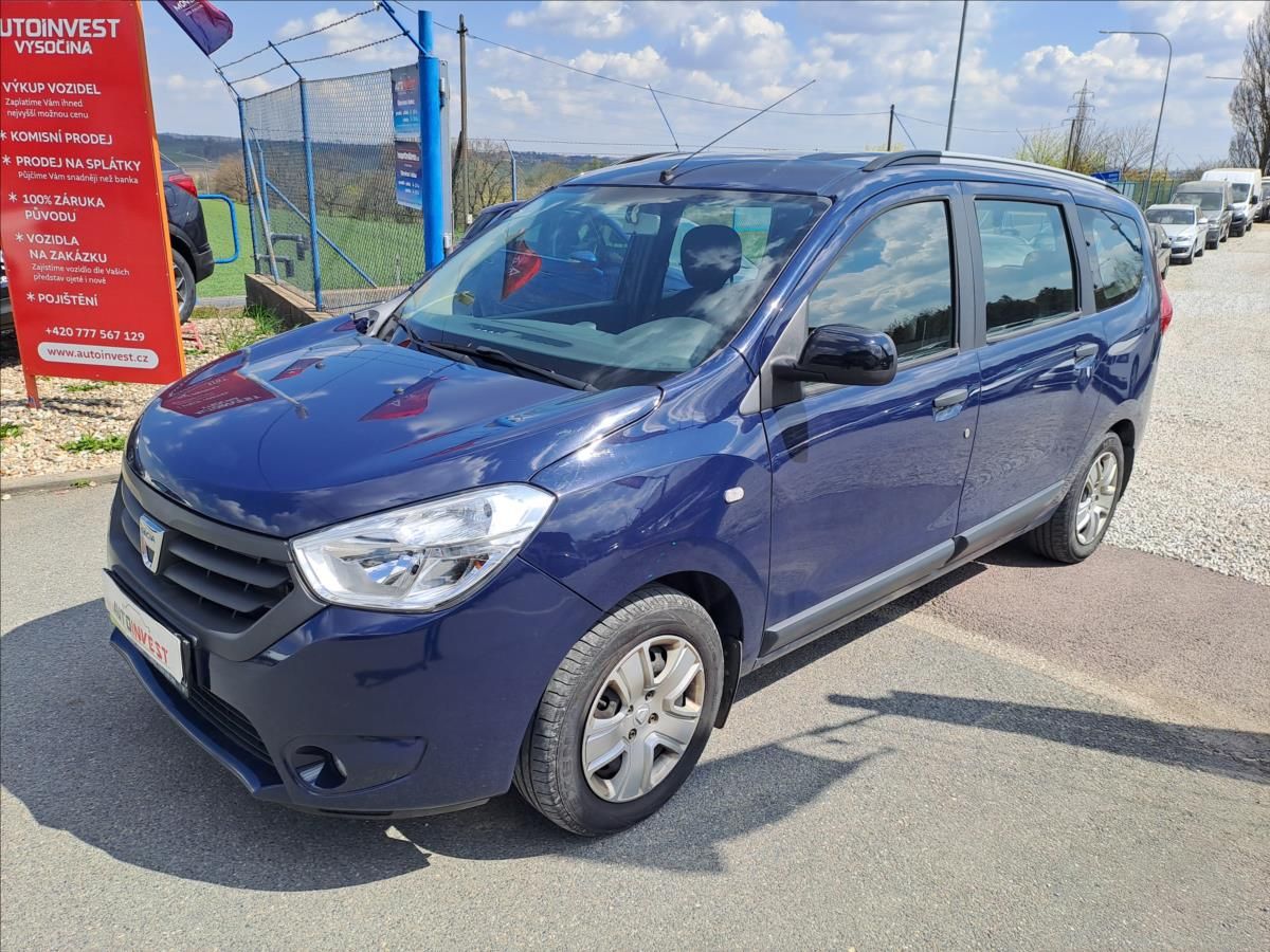 Dacia Lodgy, 1,5 DCI 7 MÍST 1.MAJITEL