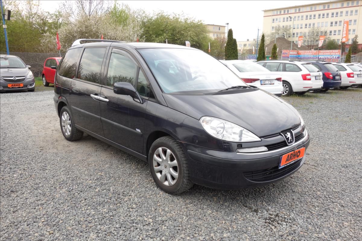 Peugeot 807, 2,2 HDi 94KW, ČR, AUT. KLIMA.