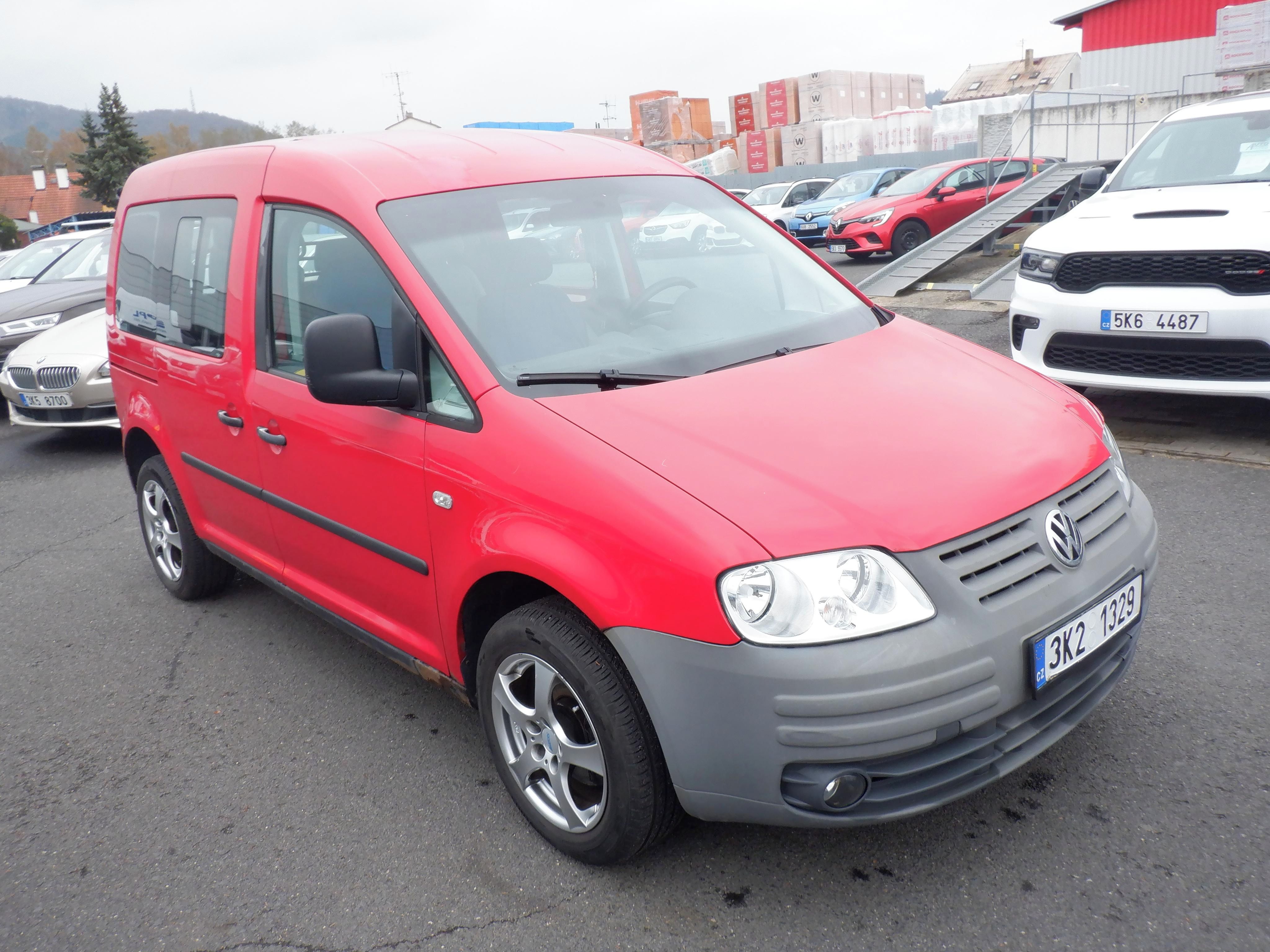 Volkswagen Caddy, 1.6i 75kW,ČR,2.majitel - fotka 3