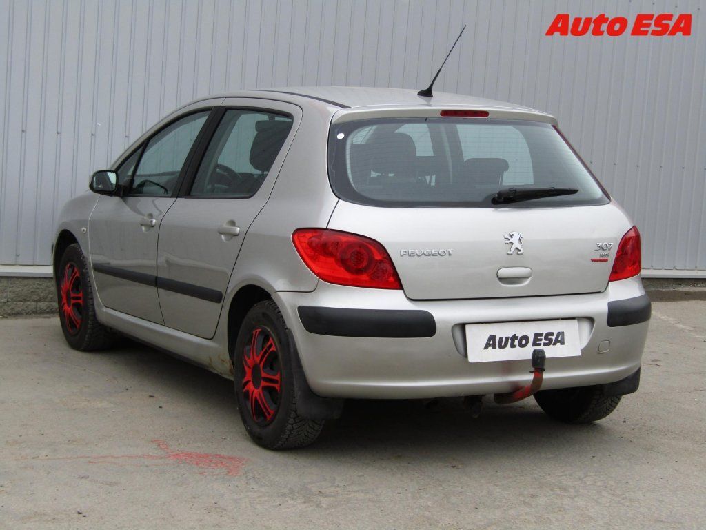 Peugeot 307, 1.6 HDi,AC,tažné - fotka 6