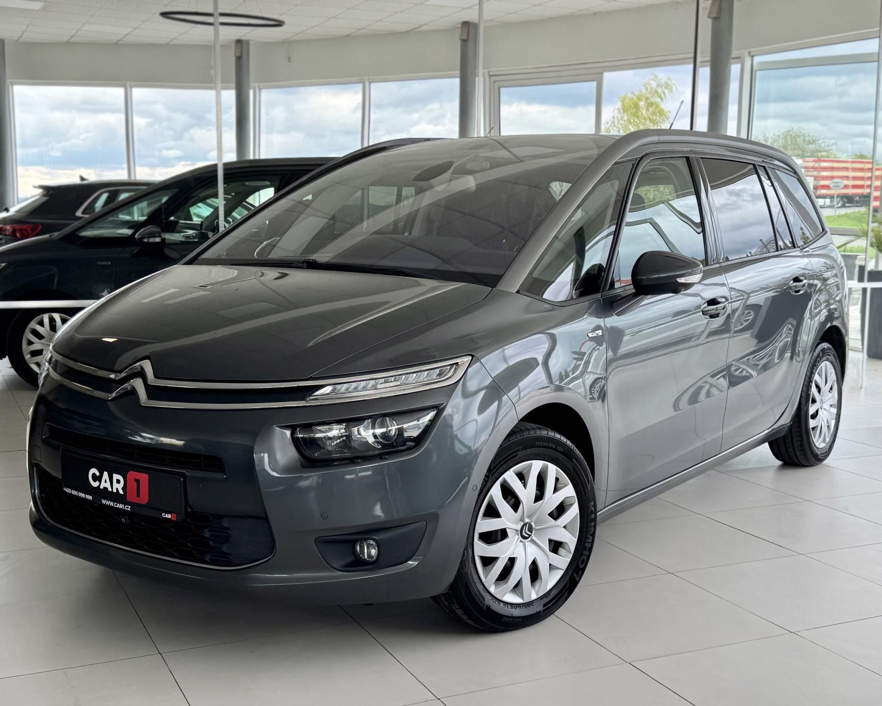 Citroën Grand C4 Picasso, 2,0HDi AUT*Masáže*7míst*Tažné