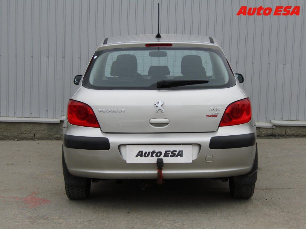 Peugeot 307, 1.6 HDi,AC,tažné - fotka 5