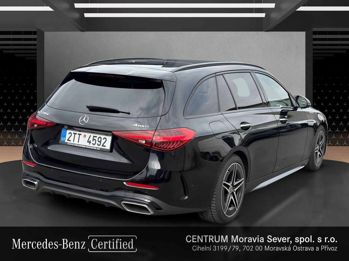 Mercedes-Benz Třídy C, C 220d kombi, 4MATIC, CZ - fotka 5