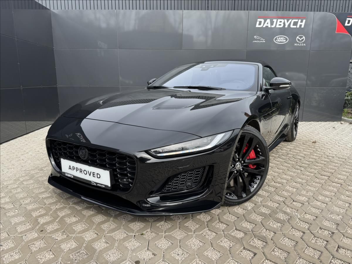 Jaguar F-Type, 5,0 P450 V8 75 RWD ČR DPH
