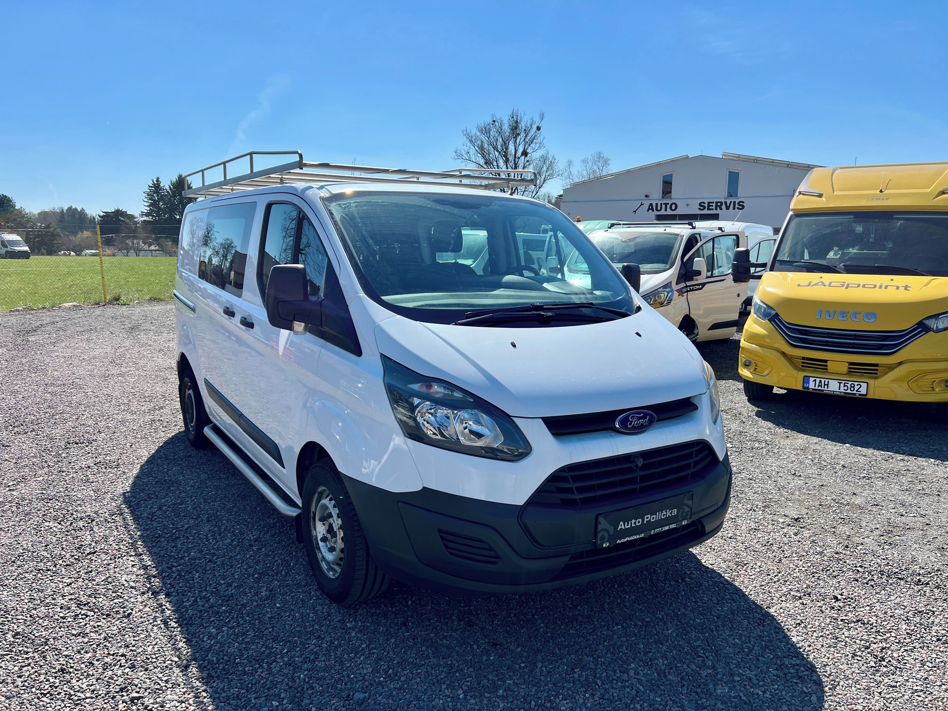 Ford Transit Custom, 2.2d 6 míst,Klima,Stav - fotka 4