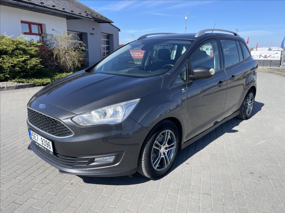 Ford Grand C-MAX, 1,0 ECOBOOST 92kw CZauto Tažné