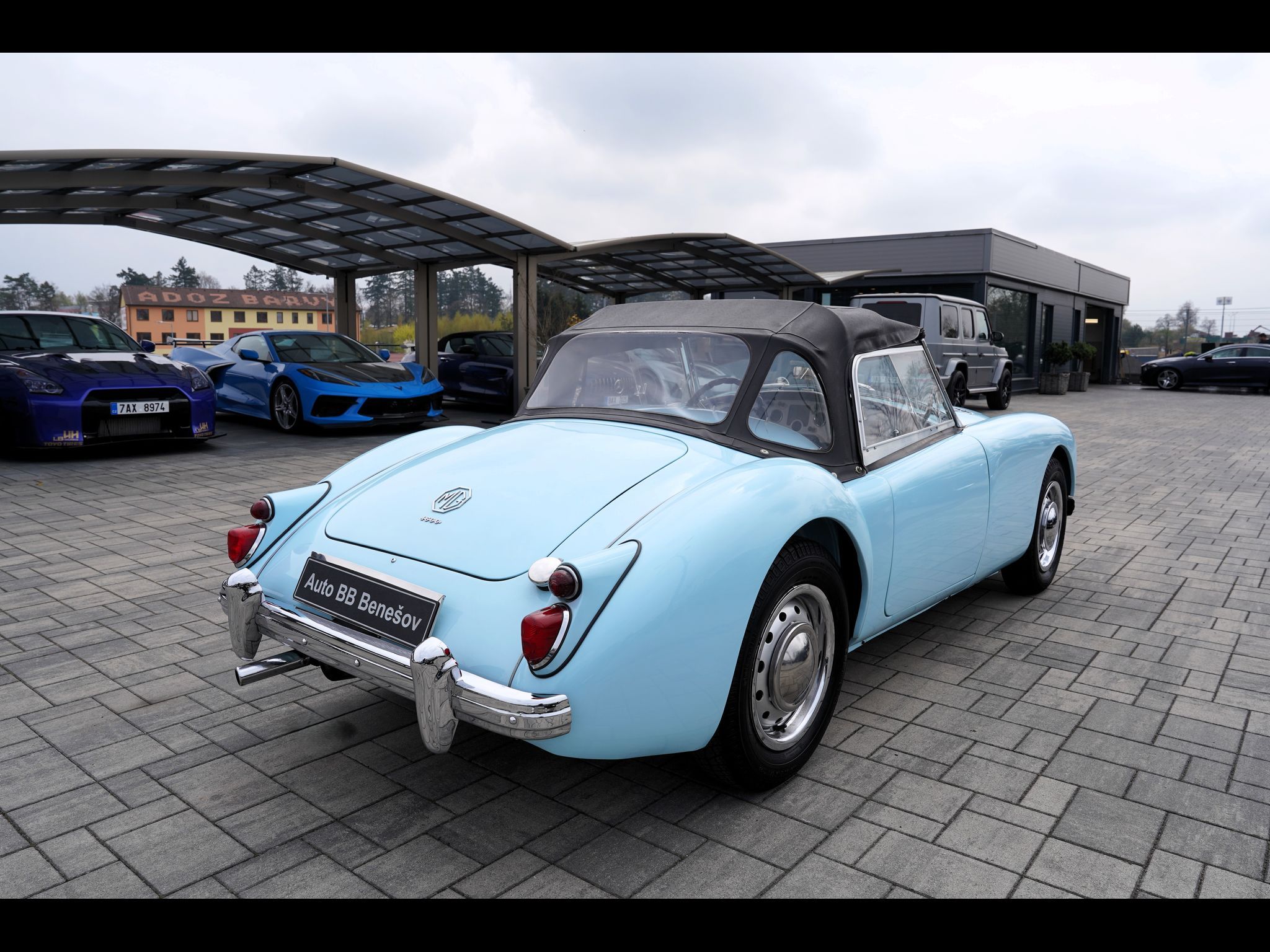 MG, MGA 1600 roadster 59 Kw - fotka 6
