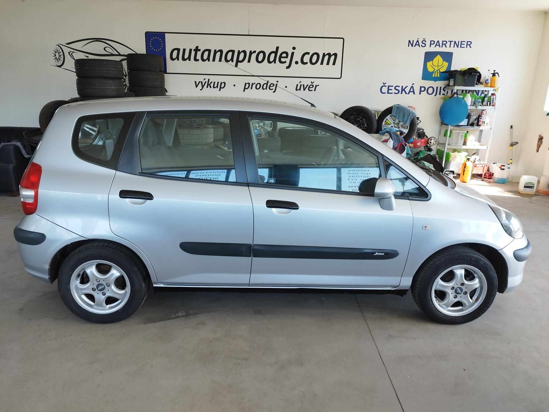 Honda Jazz, 1,3i,61KW,AUTOMAT,KLIMA,ALU - fotka 5