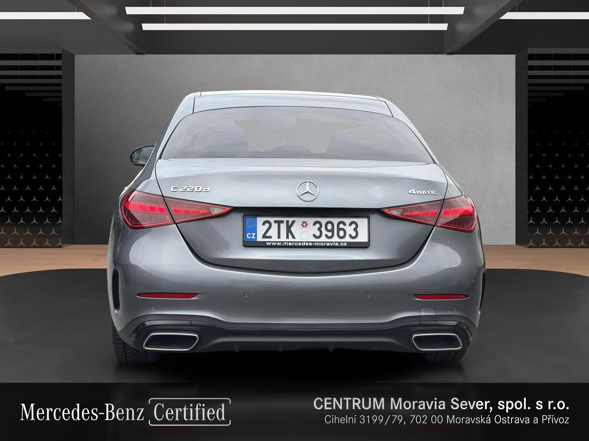 Mercedes-Benz Třídy C, C 220 d 4MATIC - fotka 4