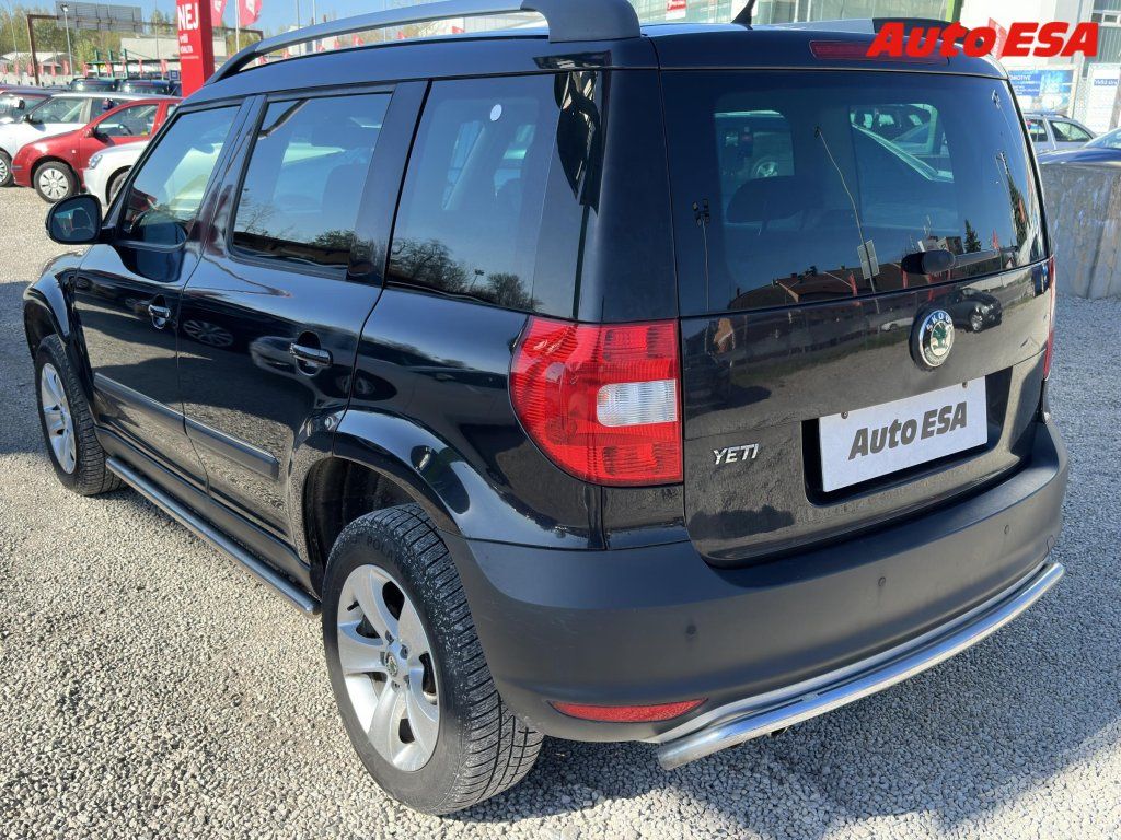 Škoda Yeti, 2.0TDI 4x4,AC,temp - fotka 6