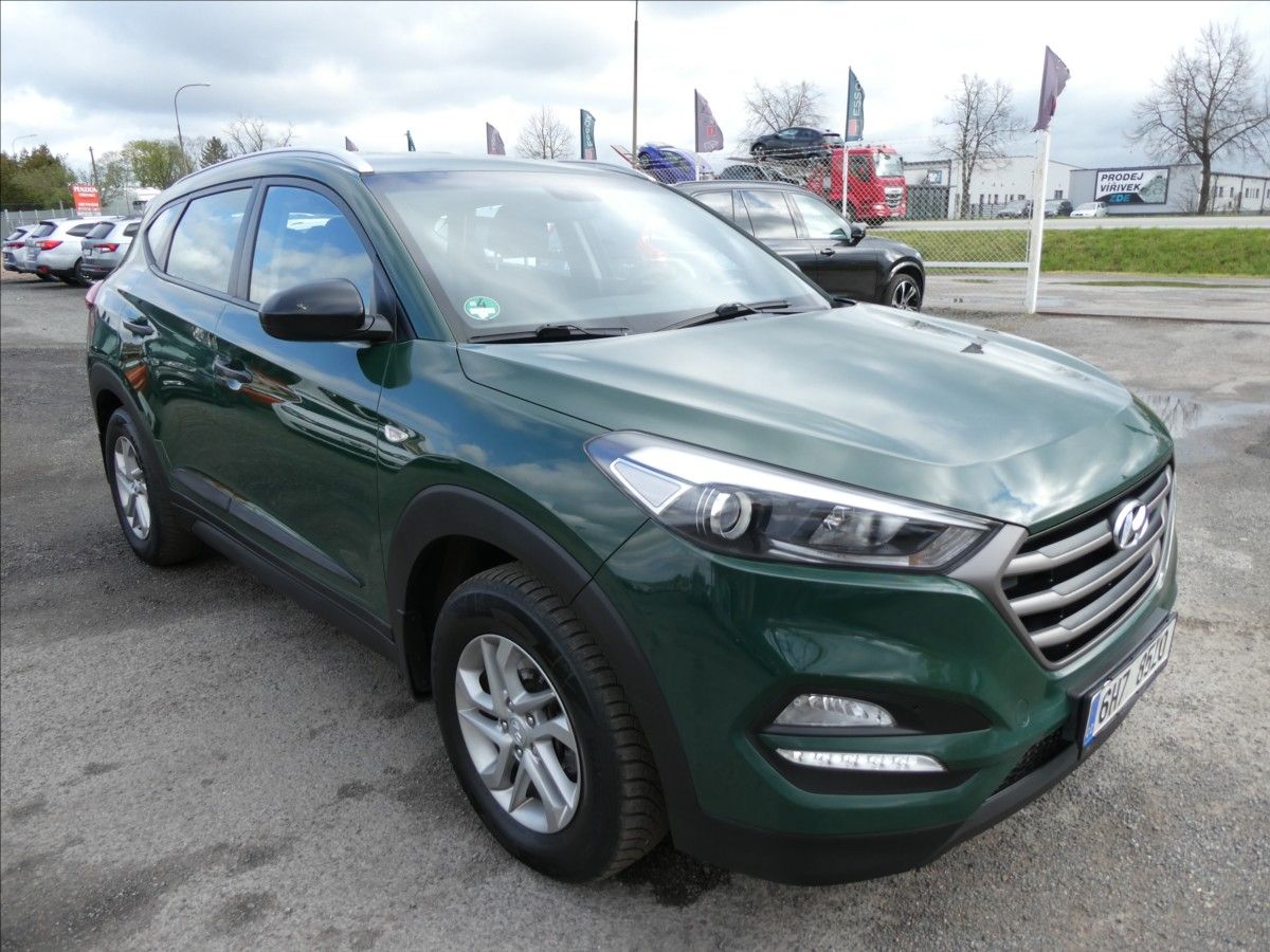 Hyundai Tucson, 2,0 CRDi 100kW AWD 2x kola, ČR