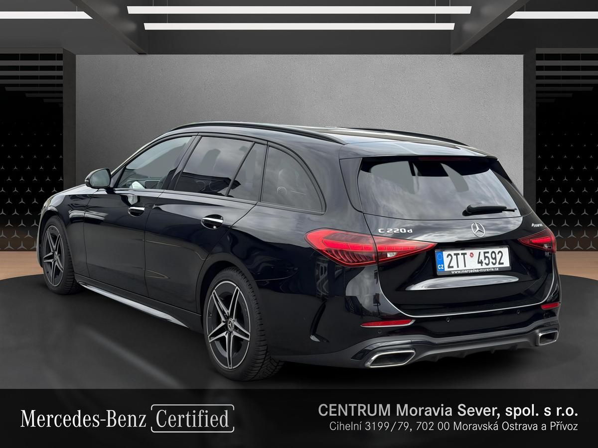 Mercedes-Benz Třídy C, C 220d kombi, 4MATIC, CZ - fotka 3