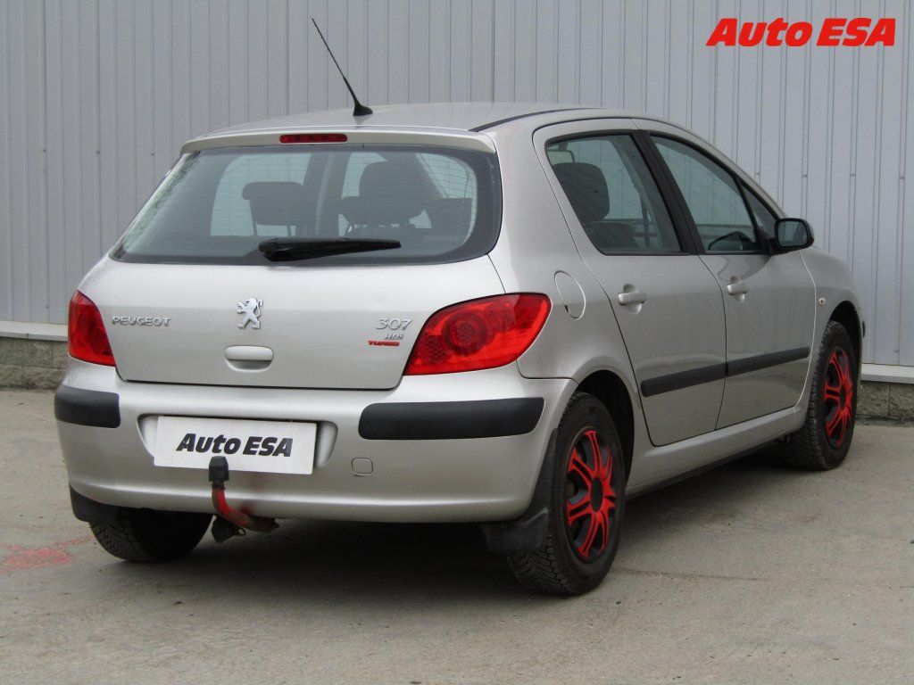 Peugeot 307, 1.6 HDi,AC,tažné - fotka 4