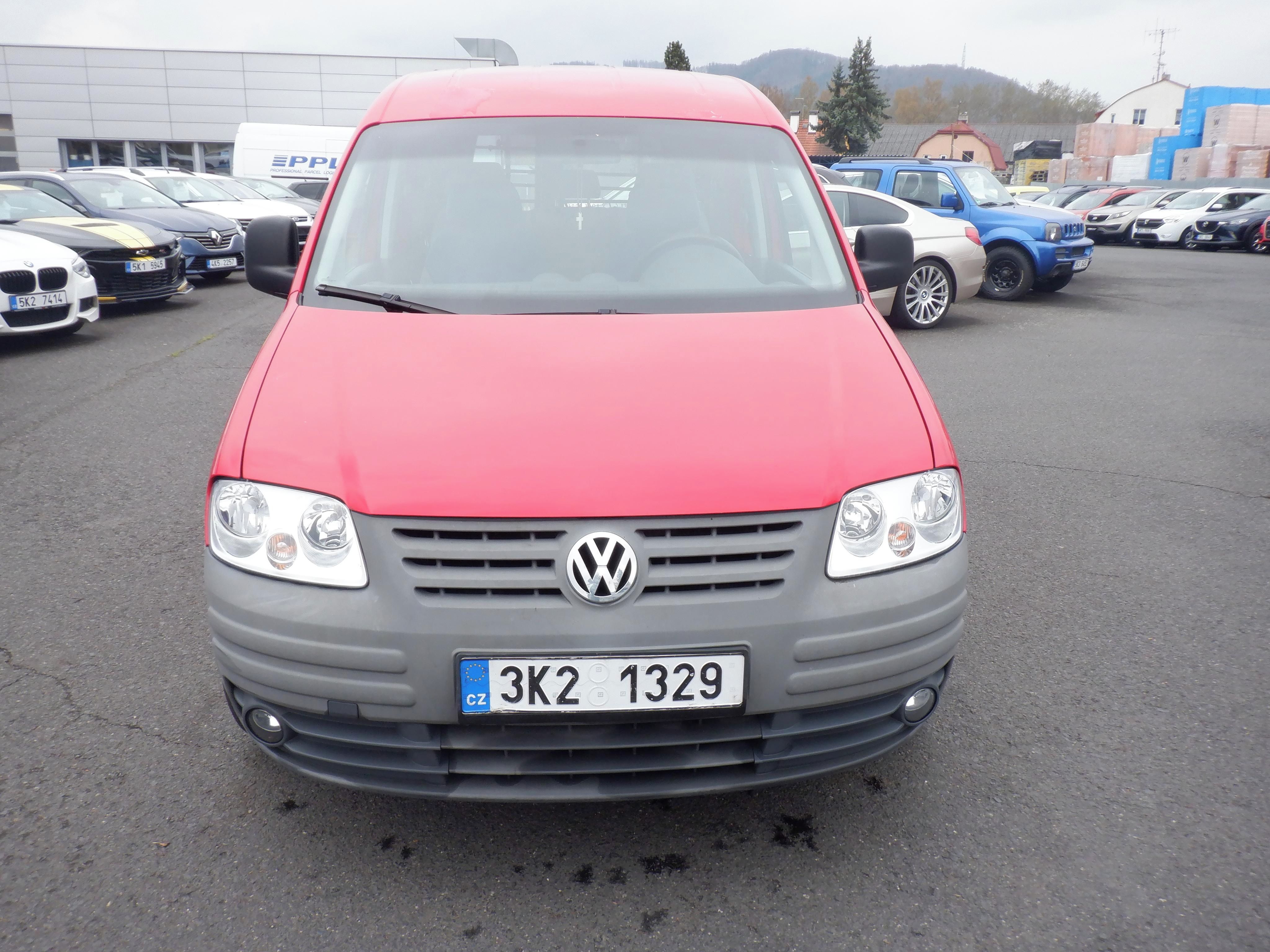 Volkswagen Caddy, 1.6i 75kW,ČR,2.majitel - fotka 2