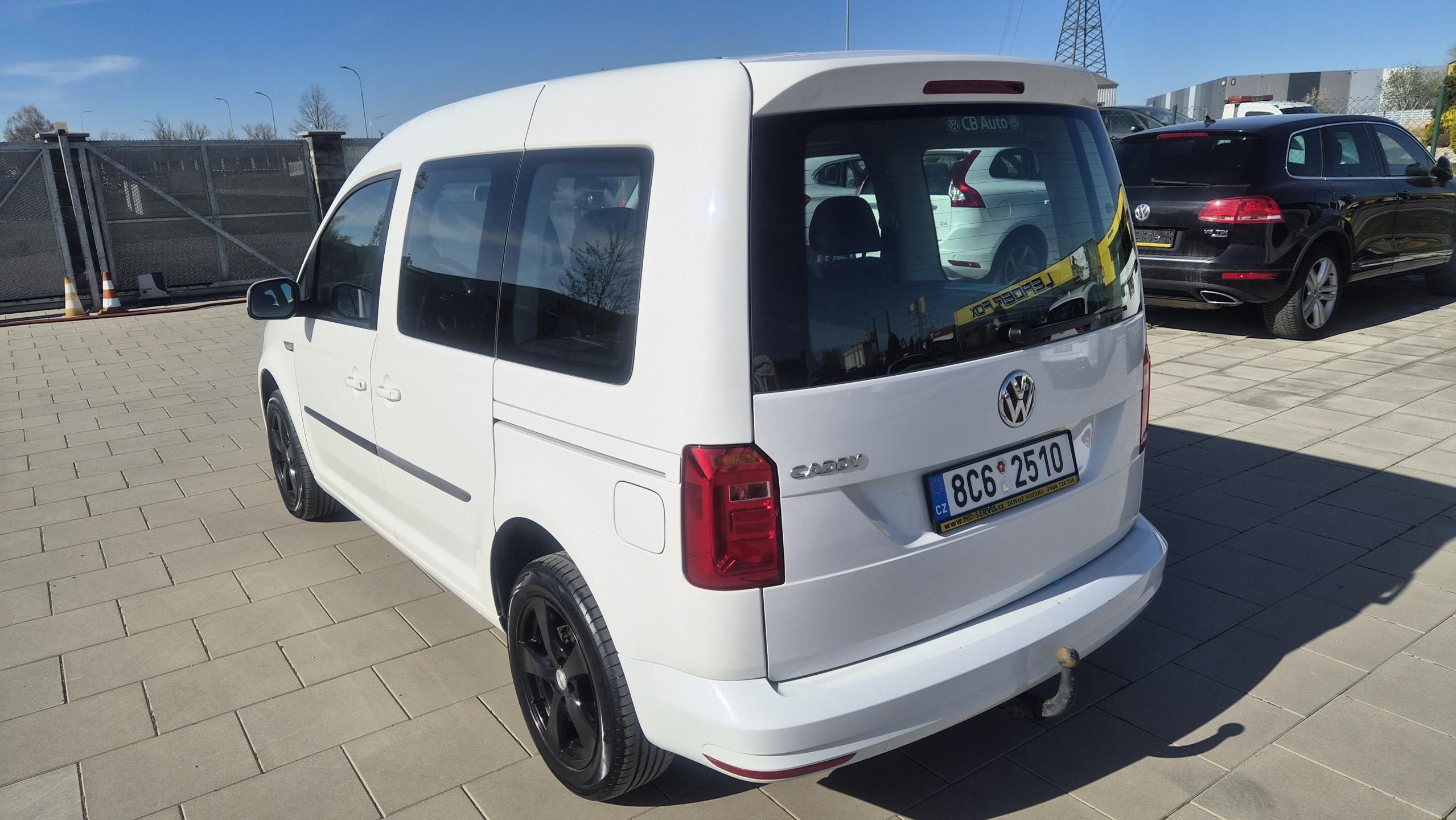 Volkswagen Caddy, 2.0TDi 75kw 5míst 1.maj,ČR,DPH - fotka 5