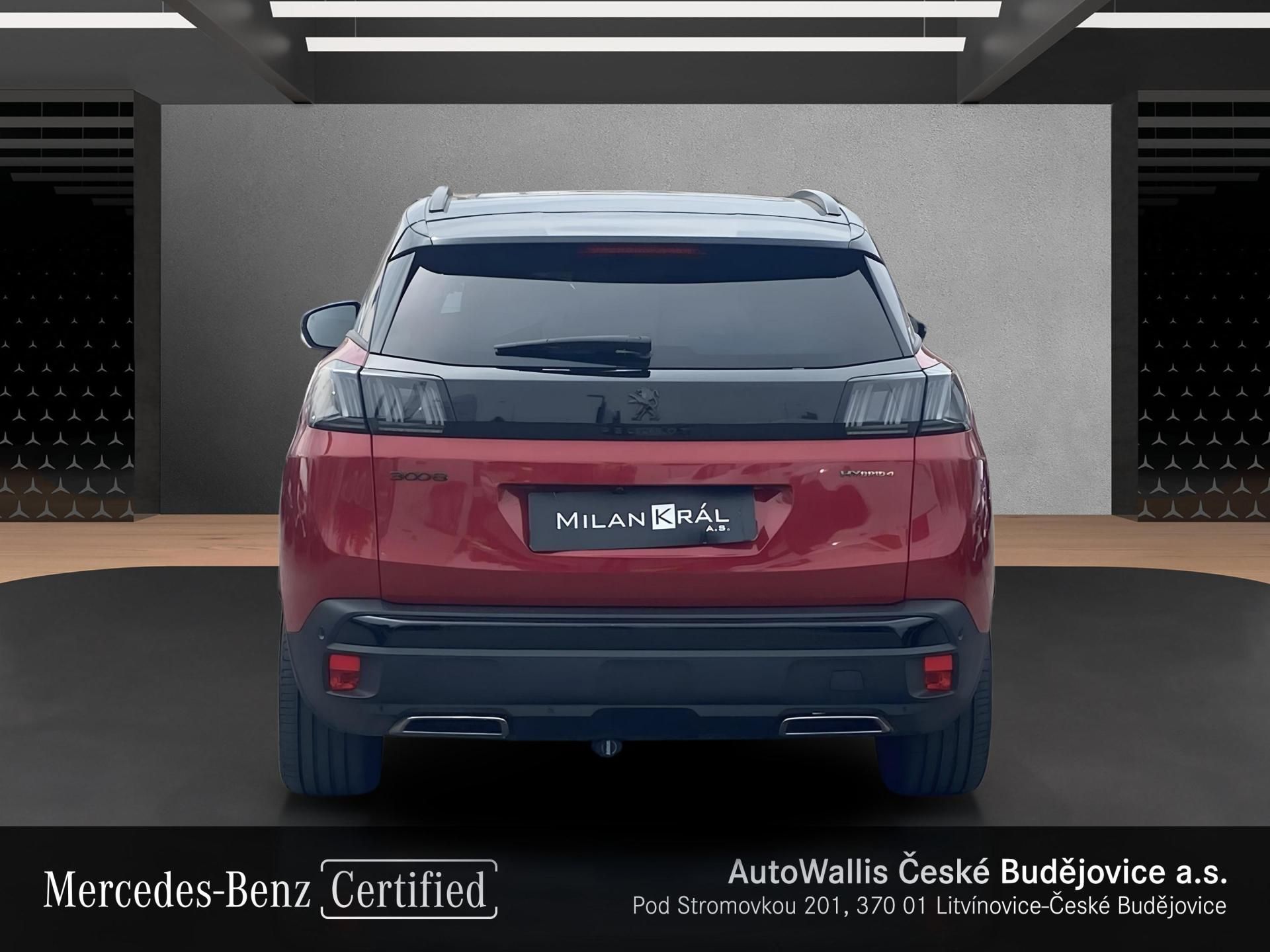 Peugeot 3008, GT HYBRIDe-EAT8 4x4 - fotka 4