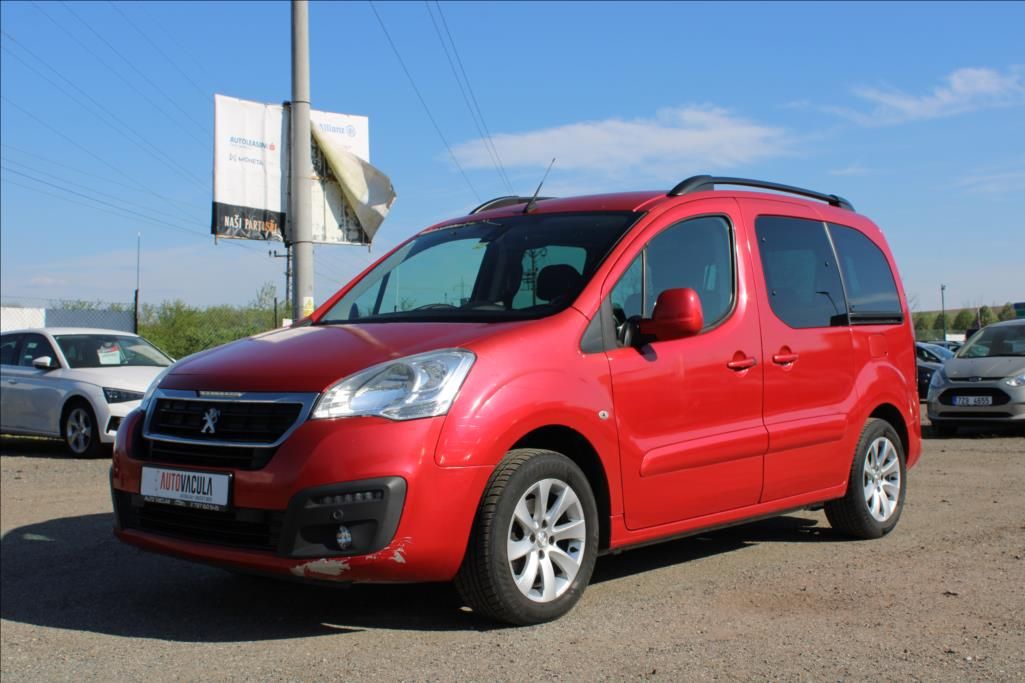 Peugeot Partner Tepee, 1,6 HDi 1.maj.,ČR,STK 9/2027