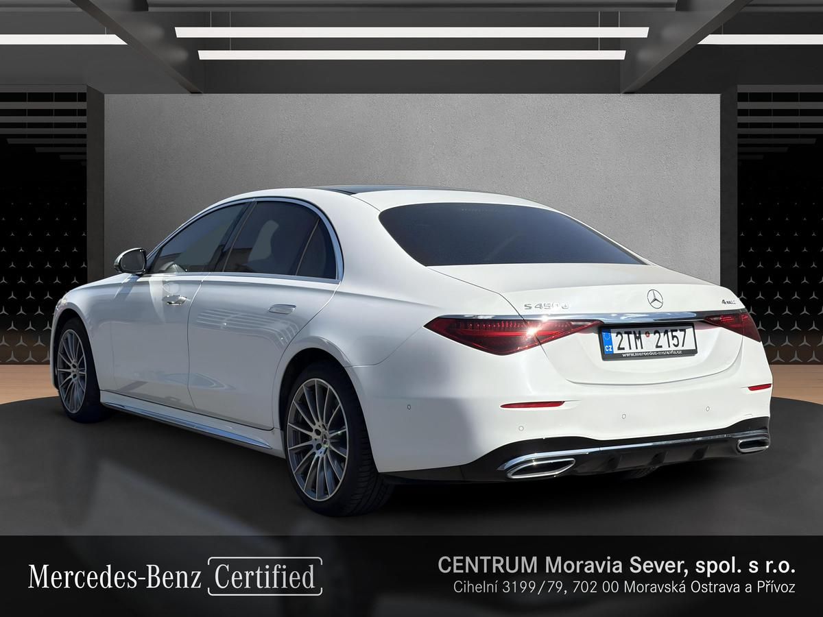 Mercedes-Benz Třídy S, S 450 d 4MATIC L - fotka 3