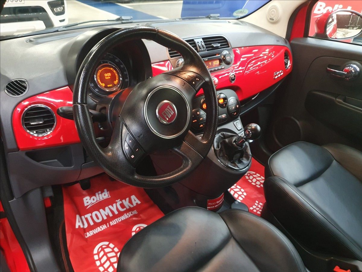 Fiat 500, 1,4 16V i  Edice Rosso Corsa - fotka 5