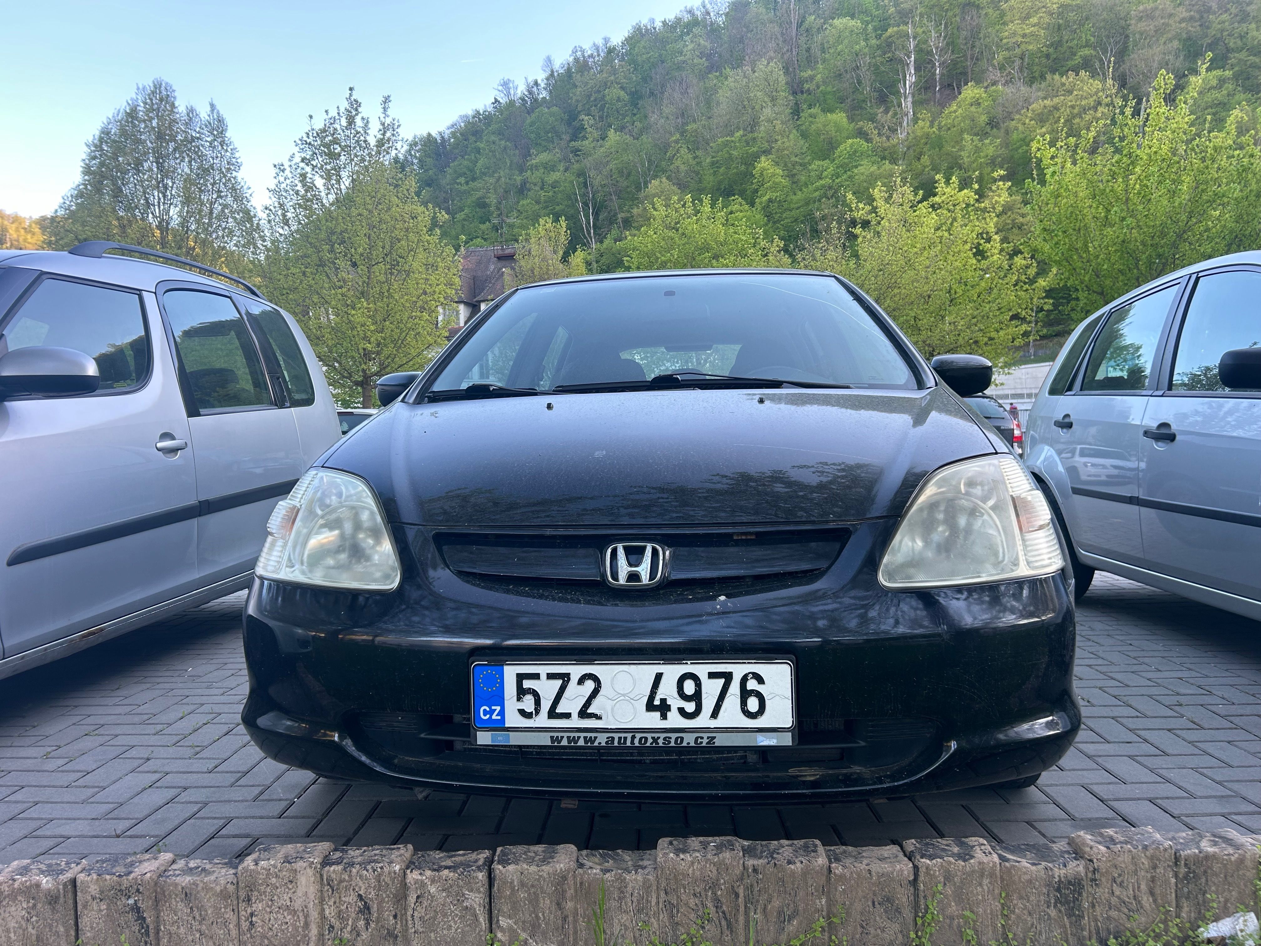 Honda Civic, 1.7D [telefon skryt]km 74kW klima - fotka 3