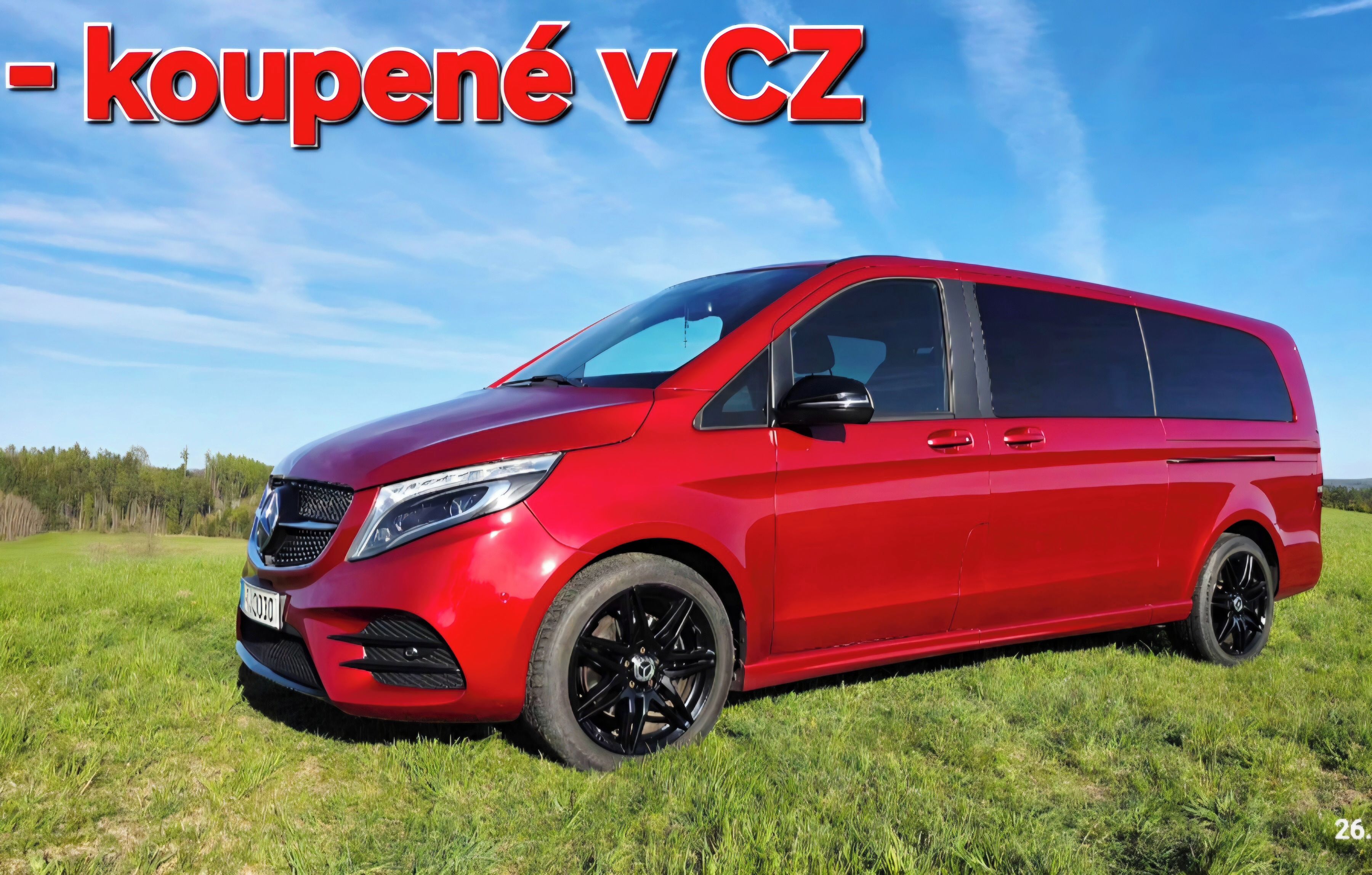 Mercedes-Benz Třídy V, Mercedes V 220 XL AMG 49700 Km - fotka 4