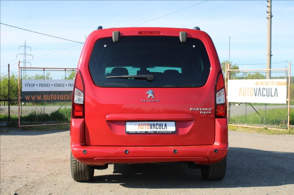 Peugeot Partner Tepee, 1,6 HDi  1.maj.,ČR,STK 9/2027 - fotka 6