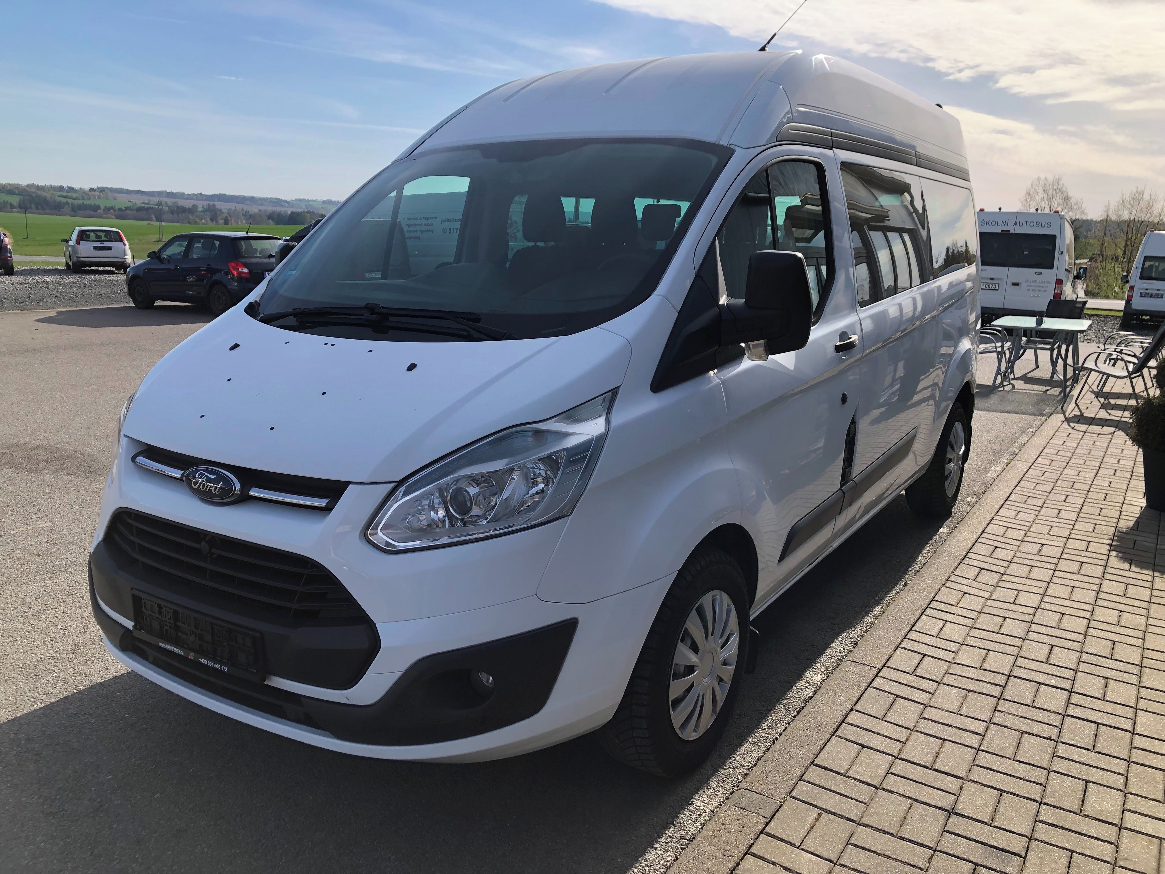 Ford Transit Custom, 2,2 92kW 9míst+rozvody - fotka 4