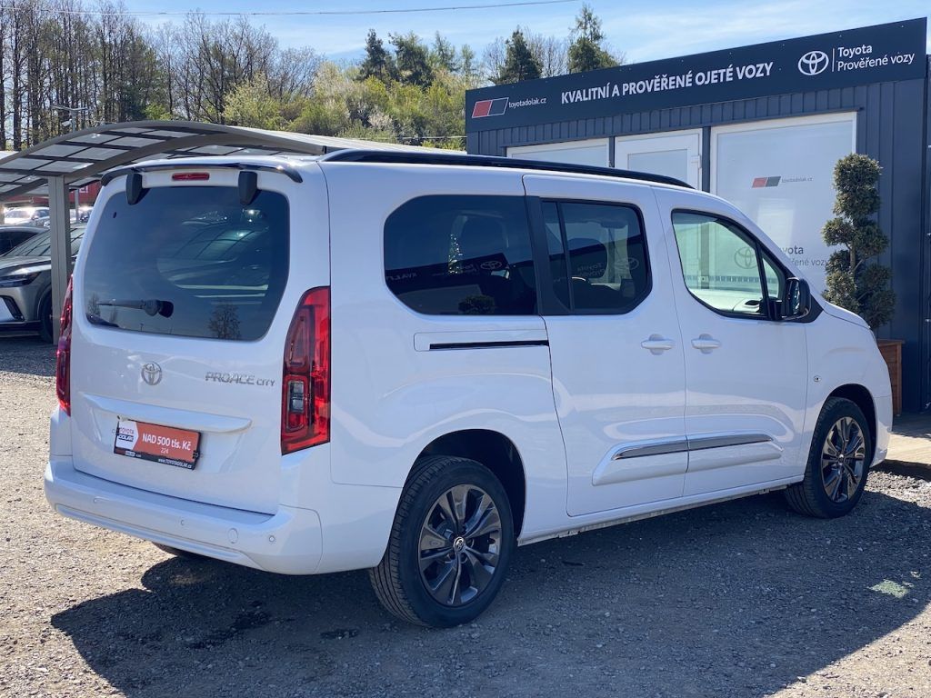 Toyota Proace City Verso, 1.2iT, ČR-1m, Family, záruka - fotka 6