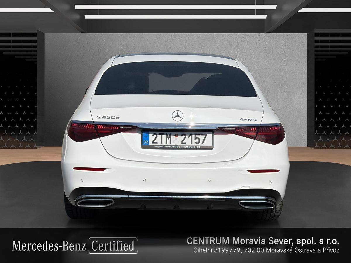 Mercedes-Benz Třídy S, S 450 d 4MATIC L - fotka 4